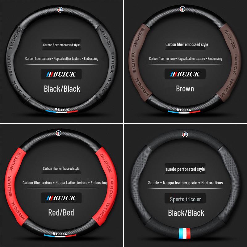 Universal Steering Wheel Cover for Buick Excelle, Verano, Regal, Encore, LaCrosse, Yuelang - All Seasons