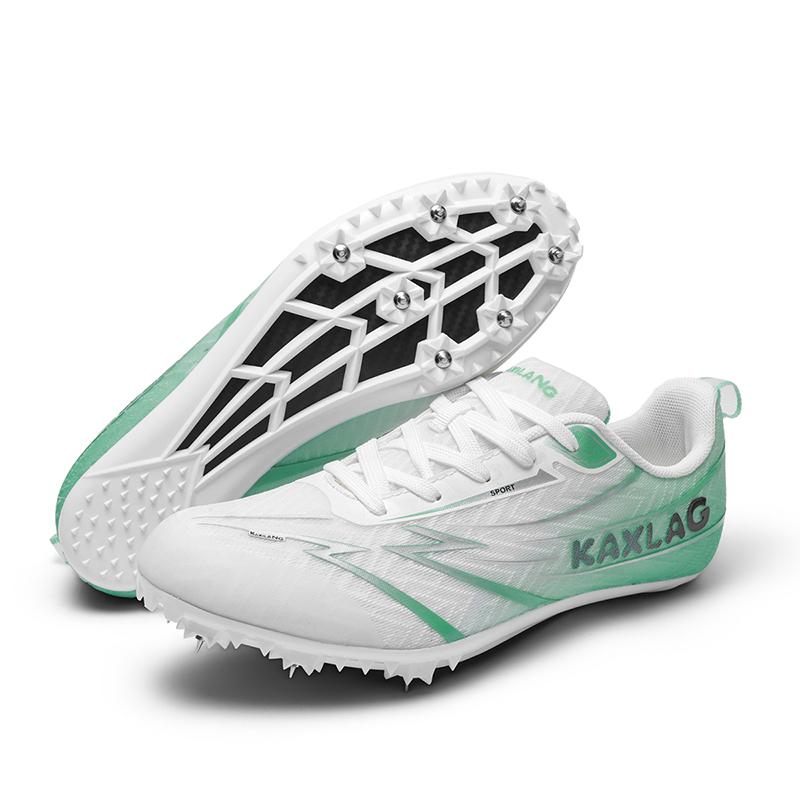 New Men Professional Track And Field Shoes Lightweight Breathable Athletic Shoes Anti Slip AbrasionResistant Running Training Competition