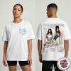 2 Seiten Kali Uchis For The Girls Tour 2026 Weißes Baumwollhemd L273