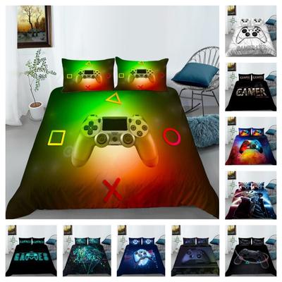 Bedding Cover Set Play Home Bed Set King Size Bedding Player Quilt Covet Microfiber Children Fashion Duvet Cover