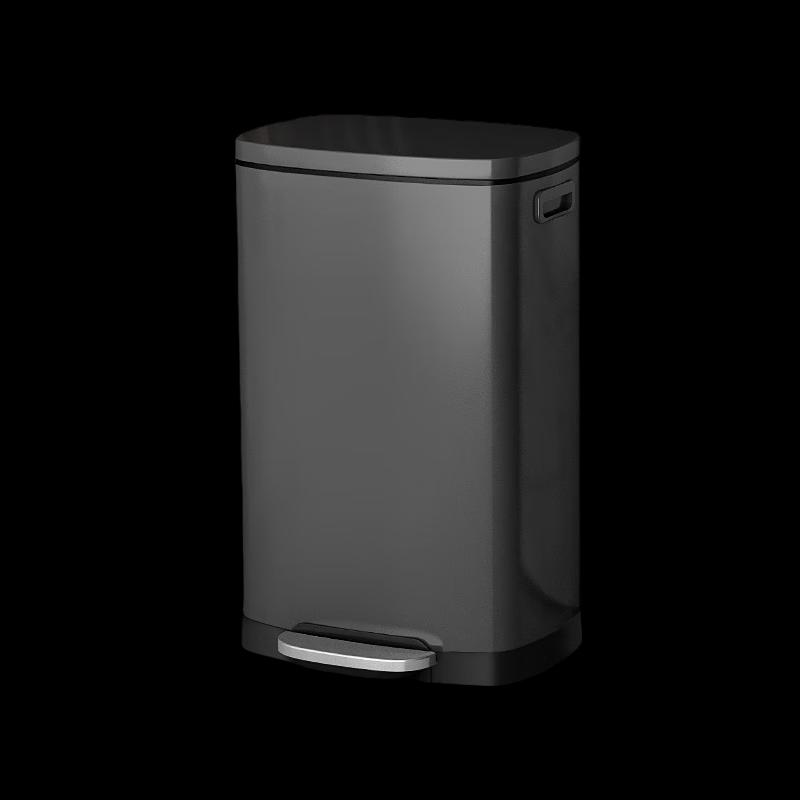 Jinsu Pedal-Operated Kitchen Trash Can
