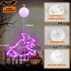 3pcs Halloween Lights Decorations Light Up Decorations with Suction Cup & Hooks