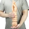 37CM BDSM Fisting Velká Černá Dospělá Sexuální Hračka XXL Dildo pro Anál Velká Péro Simulace Ruka Strapon Otrok Měkké Dildo