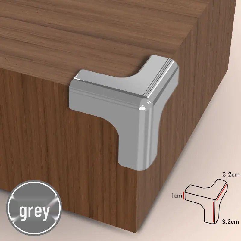 T-Shaped Anti-Collision Corner Protector for Tables and Cabinets