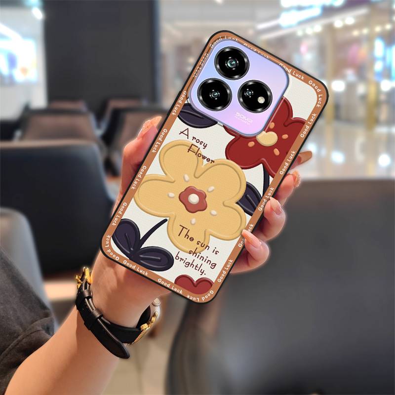 Purvui atsparus dėklas telefonui ZTE Blade V60 Design/Axon 60 Lite, animacinis, apsauginis, vandeniui atsparus, mielas, minkštas dėklas, TPU