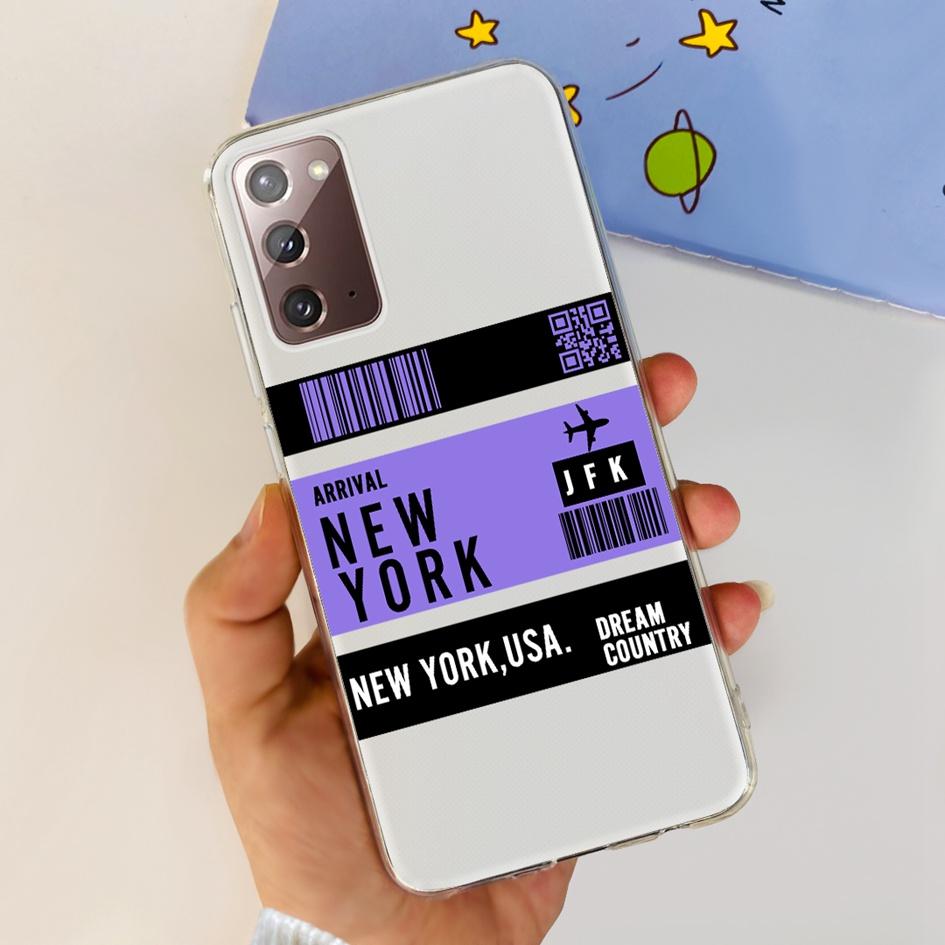 For Samsung Note 20 5G Case SM-N981B Popular Flower Slim Soft Silicone Phone Cover For Samsung Galaxy Note20 Ultra 5G Funda Capa