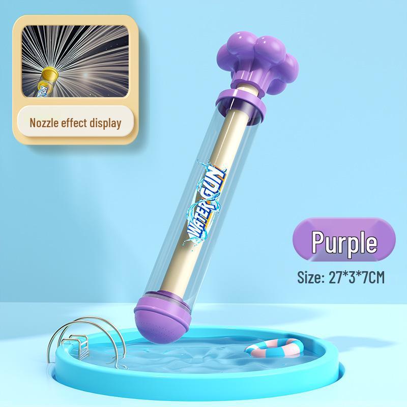 Kids' Water Cannon Toy - Pull-Out Spray Gun for Beach and Water Play