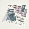 New FILA x M.C.ESCHER HERITAGE SS25 T Shirt Men's Cloud White F11M538102F-WT