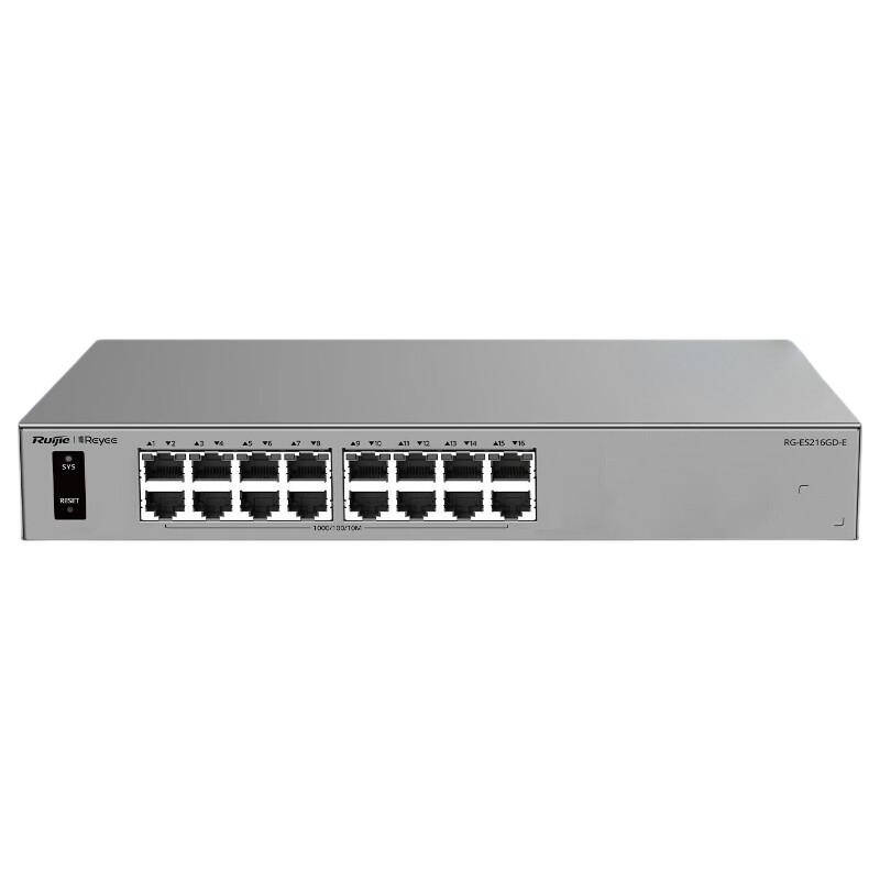 Ruijie Reyee 16-Port Gigabit Layer 2 Rackmount Switch