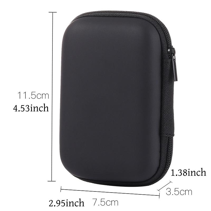 

1PC Portable Sundries Travel Storage Bag Charging Case for Earphone Package Zipper Bag Travel Cable Organizer Electronics Storag