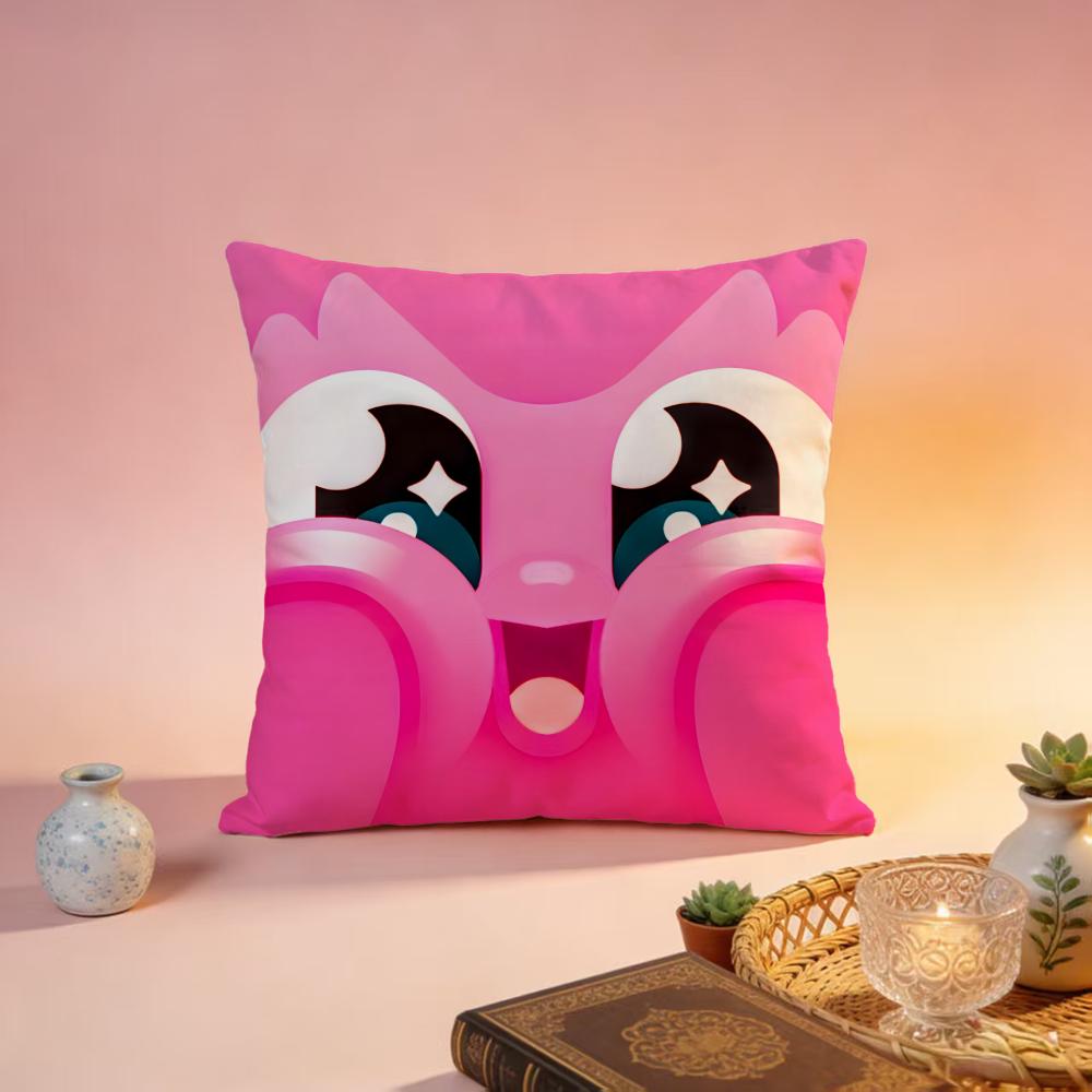 Popular DDuolingoed Cushion Cover Premium SkinFriendly Pillow Case MultiPurpose for Home Office Travel
