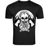 Lumberjack Skull Beard T-Shirt - Viking Lumberjack Skull Graphic