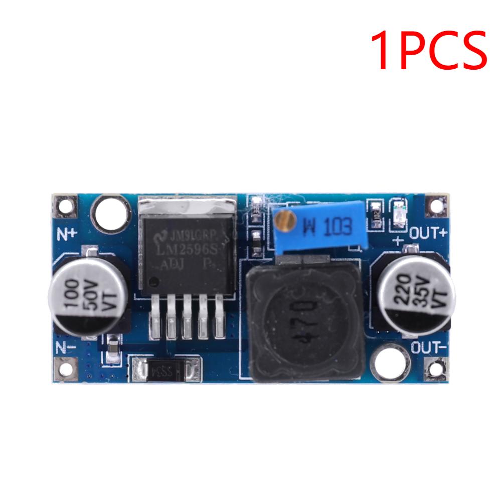 

1-5PCS LM2596S DC to DC понижуючий перетворювач напруги Регулятор 3.2V-46V до 1.25V-35V понижуючий перетворювач блоку живлення Step Down Module