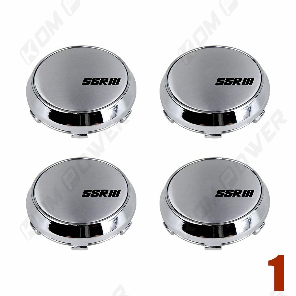 ASZ1 4PCS OD 68MM / ID 64MM Sport Wheel Center Cap XXR SSR ENKEI Racing Emblem Sticker Wheel Cover Cap Hubcaps Car Styling