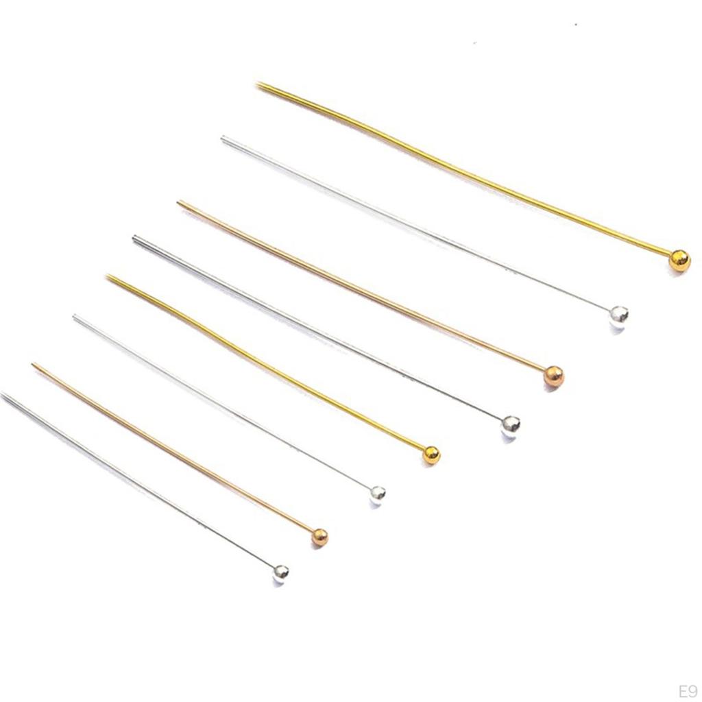 200 Metal End Head Findings for Jewelry Beading Dangle Earring Making