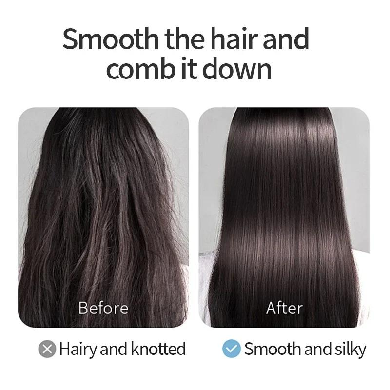 1/3pcs Magic Detangling Hairbrush Wheat Straw Scalp Massage Comb Soft Anti-static Gentle Grooming Brush Salon Hair Styling Brush