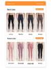 7A Antibacterial Thin Infrared Heating Trousers - Unisex High Waist Warm Threaded Pants for Spring and Autumn