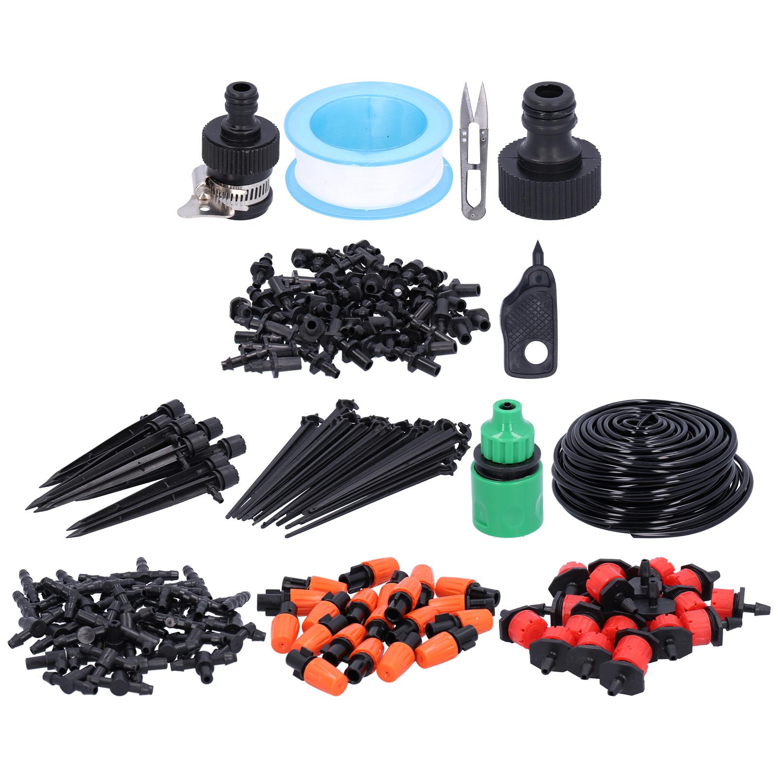 

Garden Watering Irrigation System DIY 30M Hose Micro Drip Kit for Plant Watering