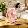 USB Rechargeable Mini Desktop & Handheld Fan - Long Battery Life, Ideal for Outdoor Use & Students
