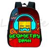 Spiele Geometry Dash Rucksäcke Wütendes Geometrie Kindergartenrucksack Kleine Schultasche Kinderrucksack Jungen Mädchen Bücherrucksack Geschenke