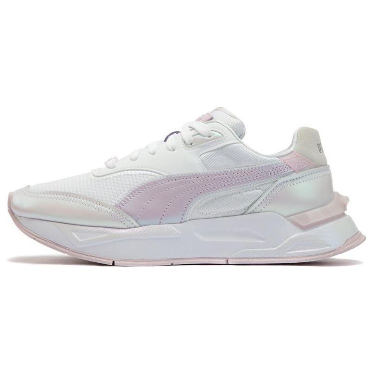 PUMA Women s Mirage Sport Glow White Lavender Fog Casual Sneakers 382904-02 EU 35.5