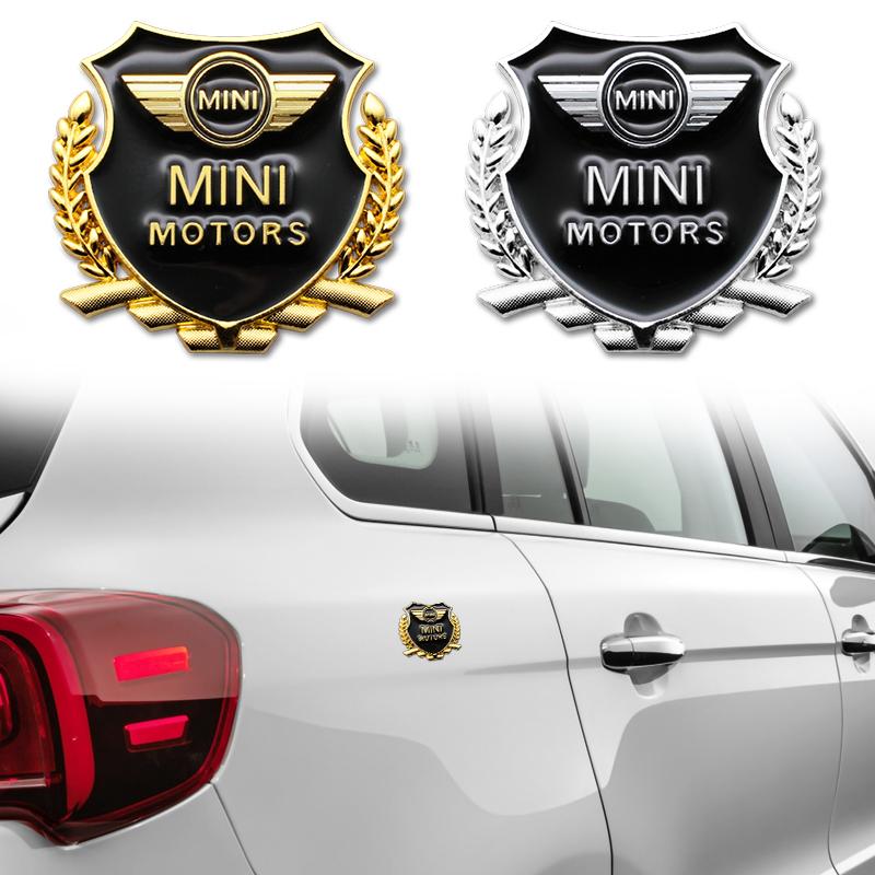 2 ks 3D kovový znak na karoserii kufru auta pro Mini Cooper R60 R61 F54 F55 F56 F60 R50 R52 R53 Odznak Dekorace Příslušenství njbwy33