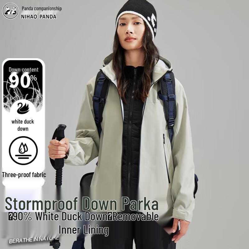 

Unisex 3-in-1 Detachable Liner Hard Shell Jacket 4XL