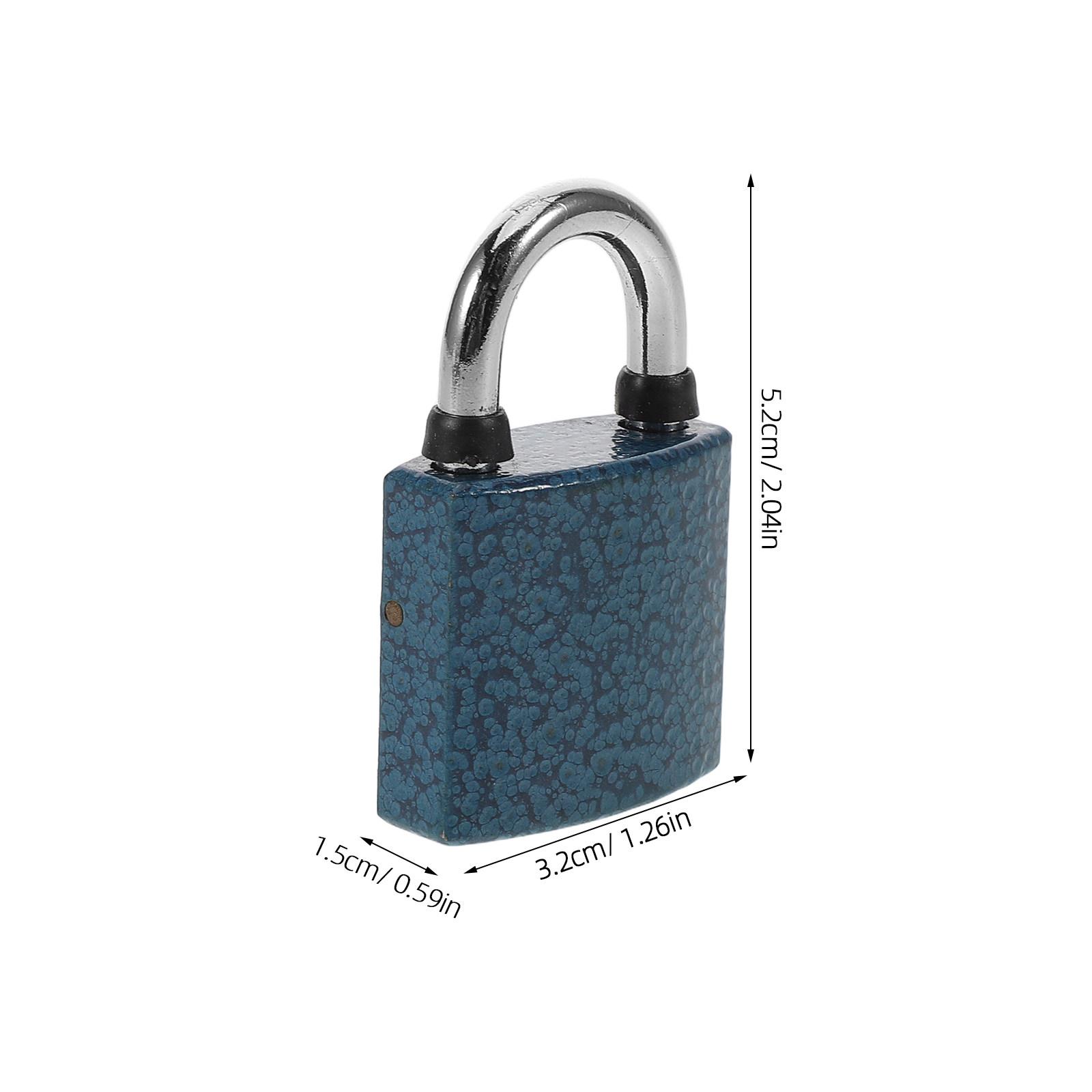 Copper Core Rv Bathroom Door Lock Heavy Duty Keyed Padlock Weatherproof for Outdoor Storage and Household Use Rv Door Locks China Mainland