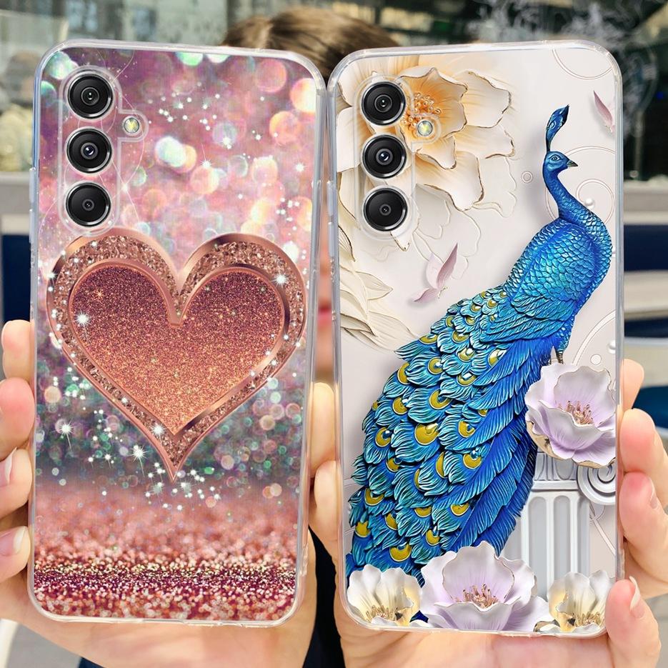 For Samsung Galaxy M34 5G Case SM-M346B New Fashion Painted Cover Clear Silicone Case For Samsung M34 M 14 Galaxy M14 Soft Shell