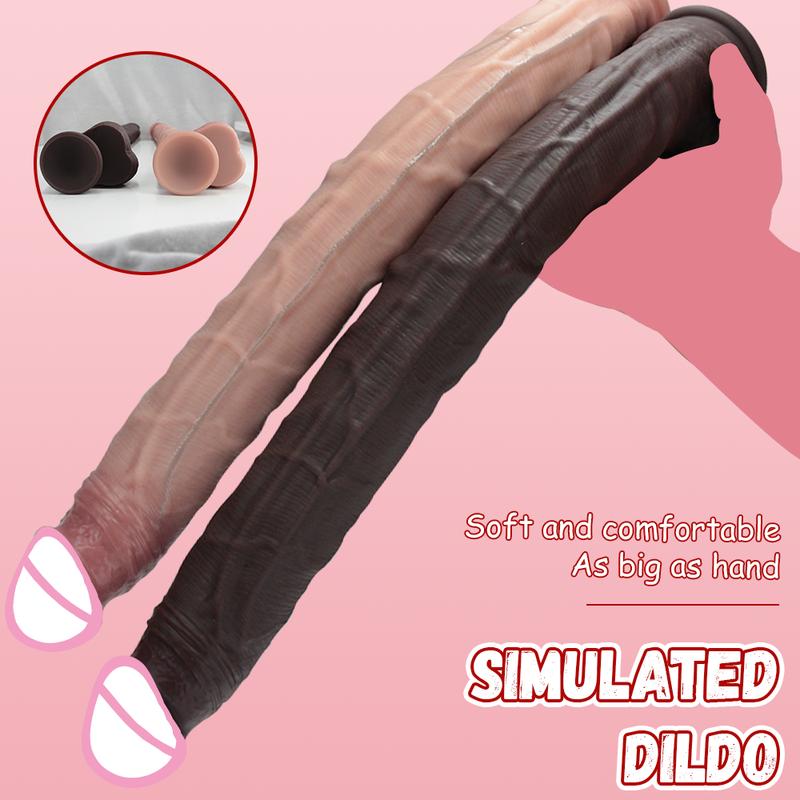 42,5 cm lange Dildos Realistischer Dildo Silikon Großer Penis Weiche Anal Sex Spielzeuge Saugnapf Großer Schwanz Für Frauen Männer Erwachsene Masturbatoren
