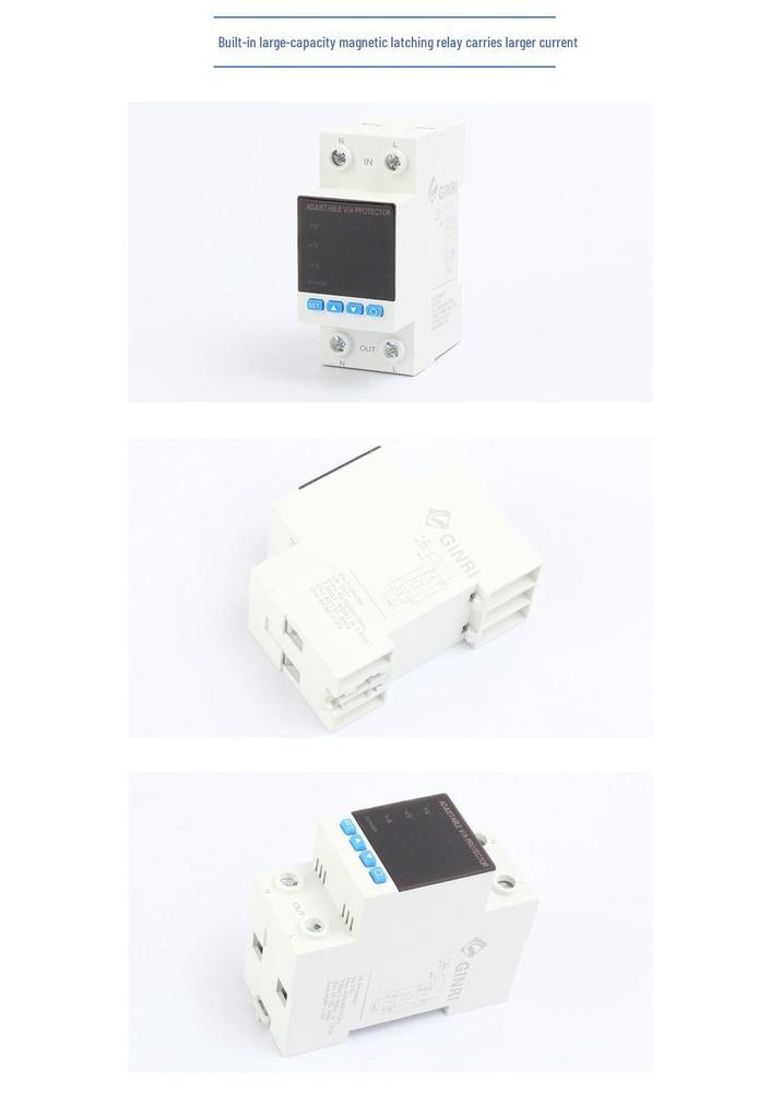 Jingrui JMRD-VAX Dual-Display Spannungsschutz mit automatischer Wiederherstellung & Überlastschutz