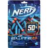NERF Elite 2.0 Recharge De 50 Fléchettes - En Mousse NERF Elite 2.0 Officielles - Compatibles Avec Les Blasters NERF - Dès 8 Ans