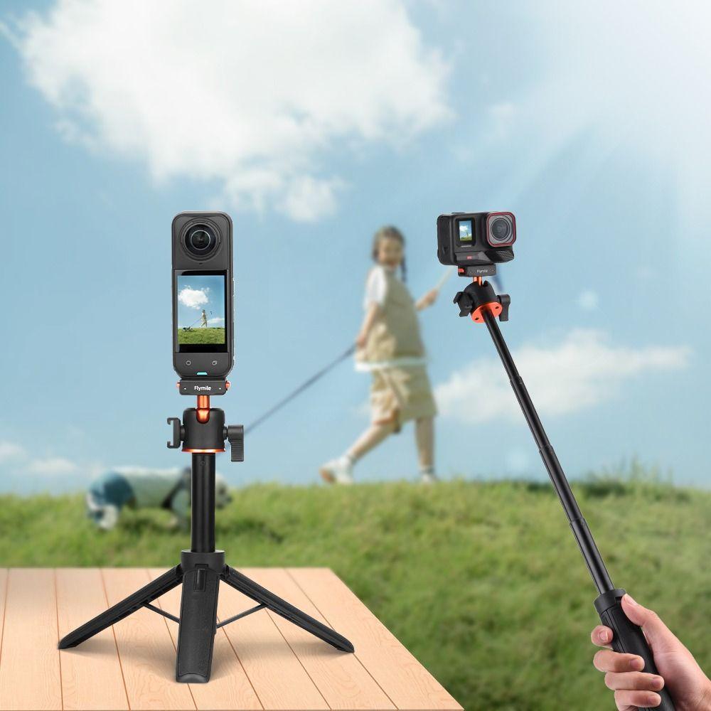 Kaltfuß Selfie-Stick Stativ für Insta360 Ace/Ace Pro/2/X5/X4/X3 Actionkamera Zubehör