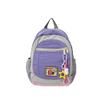 School bag summer new cute Korean children's research small backpack Coco love love ice cream contrasting color soft girl travel backpack