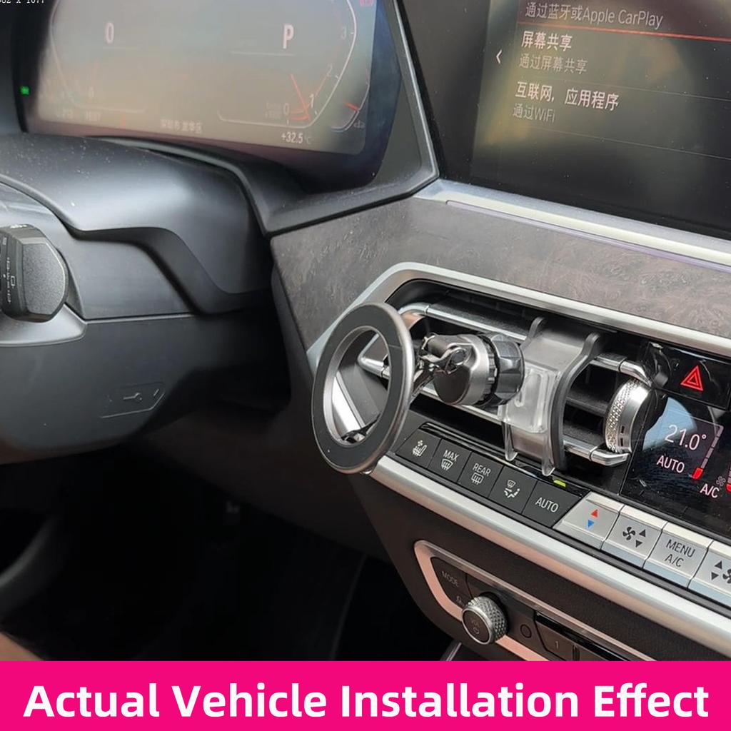 2020-2025 Für BMW 2er 3er 4er Serie G20 G22 G26 Magnetischer Z4 Auto-Handyhalter Kabelloses Ladegerät Schwerkraft-GPS-Ständer Innenraumzubehör