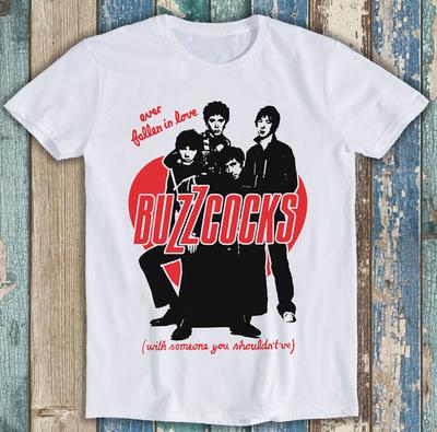 Buzzcocks Ever Fallen In Love Música Engraçada Presente Camiseta T Shirt M1365