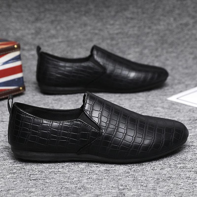 

Lightweight Slip-on Full Grain Male Casual Shoe Breathable In Promotion Adults Comfortable Luxury Sale Retro Men s Leather Shoes 46