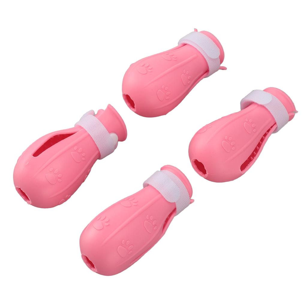 4pcs Silicone Cat Foot Covers Anti Slip Cat Boots Multifunctional Cat Shower Foot Cover Soft Cat Paws Protector Shoes
