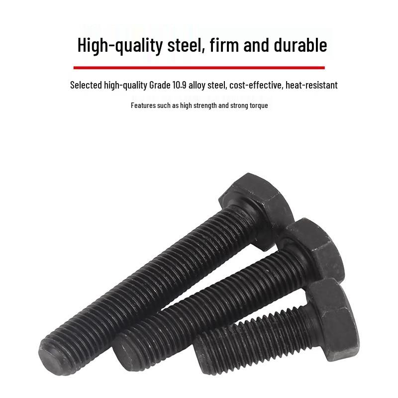 GUWANJI Fine Thread Hex Head Bolt
