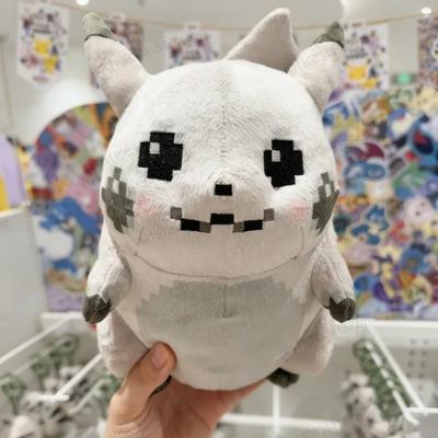 30th Anniversary Pikachu Plush Doll Cute Stuffed Pokemon Pikachu Doll Toy Pixel Style Cartoon Peripherals Collection Toy Gift