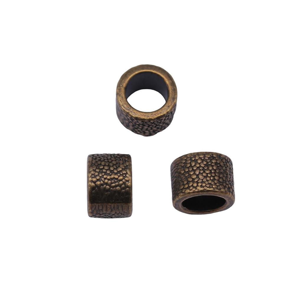 Tribal Pattern Tube Beads Charms Braided Spacer Beading For Jewelry Materials
