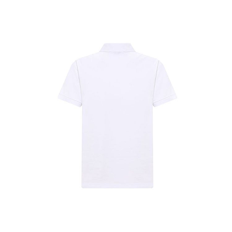 Emporio Armani Ss22 Eagle Logo Embroidered Solid Color Short Sleeve Polo Shirt Men polo shirts White 211804-2R461-00010