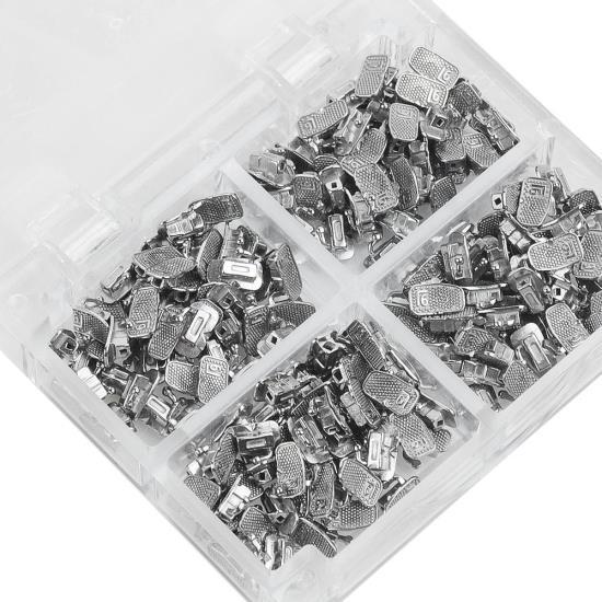 Transform Your Smile with Dental Buccal Tubes -  Bondable Single Tube 200pcs First  Roth 022 Monoblock Base for Perfect Alignment