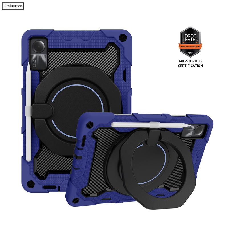 For Xiaomi Redmi Pad2 11 Inch SE 8.7 Pro 12.1 Pad 6 7 8 11.2 6S 7S Pro 12.5 Heavy Duty Rugged Tablet Case Stand Shockproof Funda