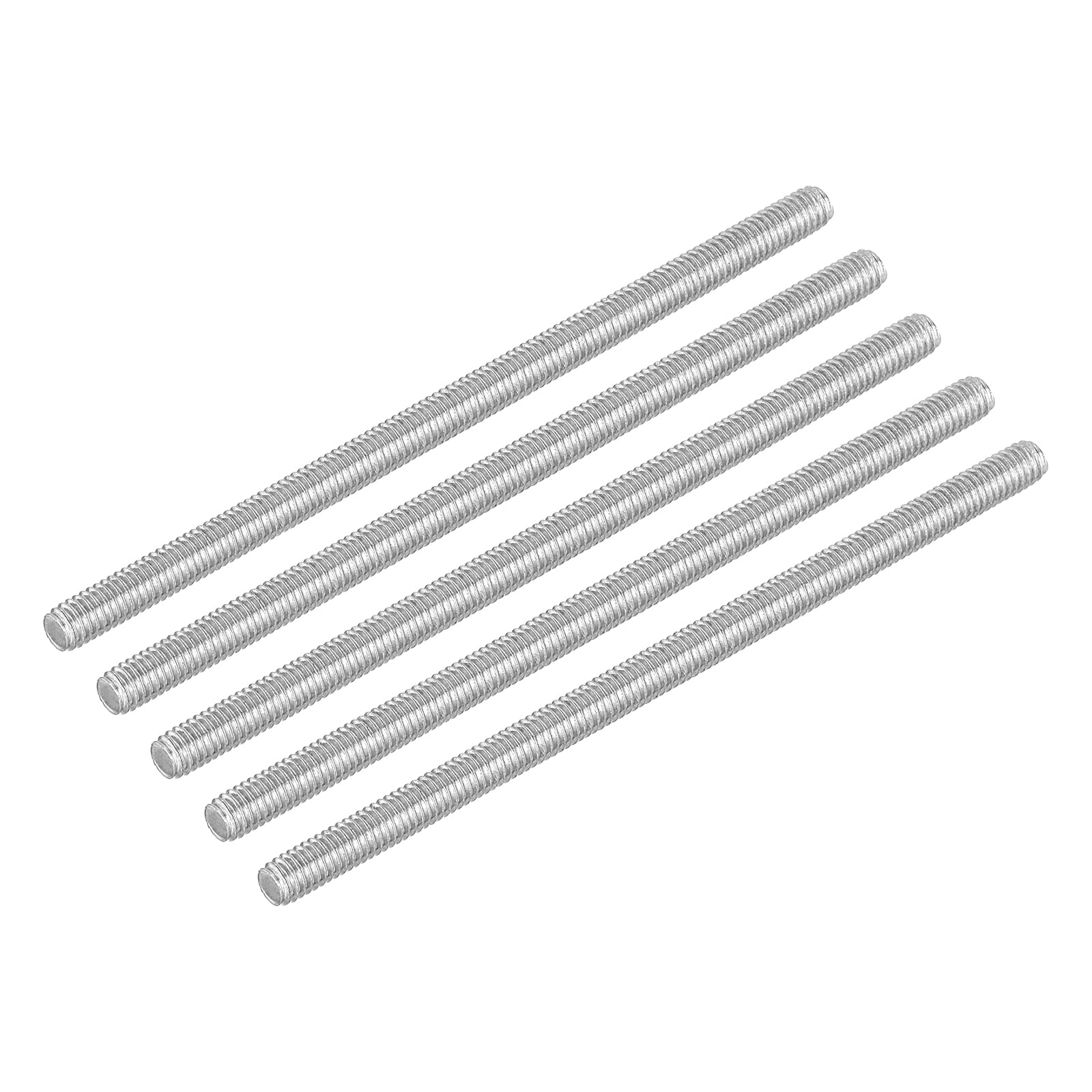 

uxcell 10pcs M4x80mm Full Threaded Rod 304 Stainless Steel Right Thread Bar Stud Anchor