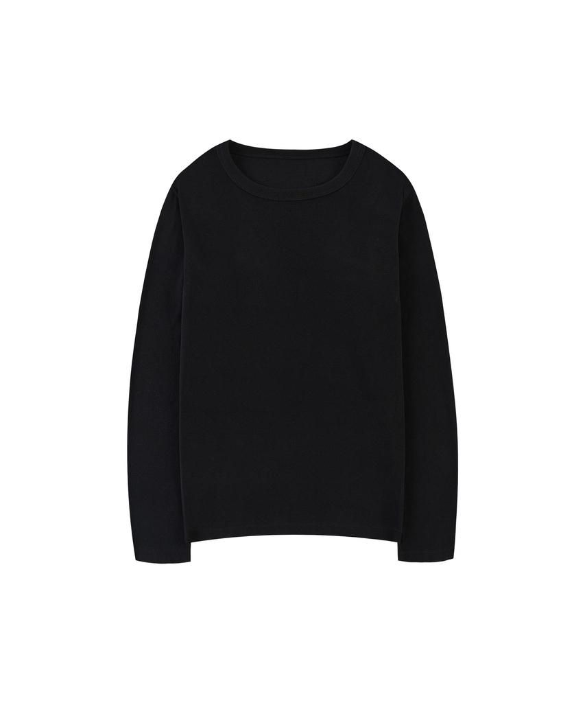 Banwonateullie A3559 Essential Round T-Shirt_Black