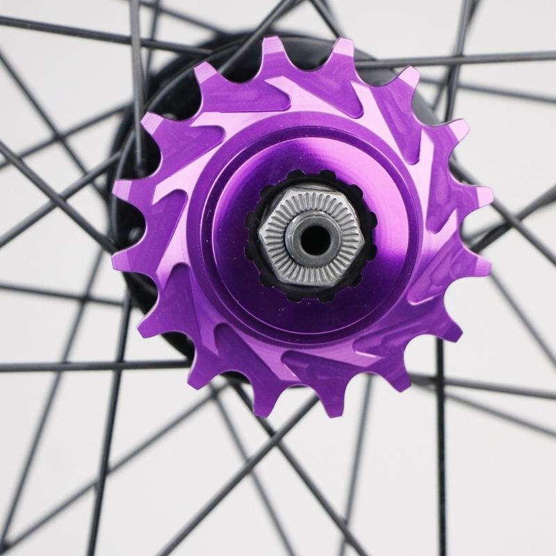 16 fogas egysebességes fogaskerék Mountain Bike-hoz erős szerkezetű átalakítókészlet Könnyen felszerelhető