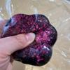 1pc Flashing Cat Paw Mochi Soft TPR Sensory Glittering Squeeze Toy Funny Anxiety Relief Design Stretching Function