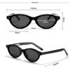 CATERSIDE Retro Oval Sunglasses for Women Men Tr Frame Acetate Pin Leg Polarized UV400 Protection Fashion Cat Eye Sun Glasses