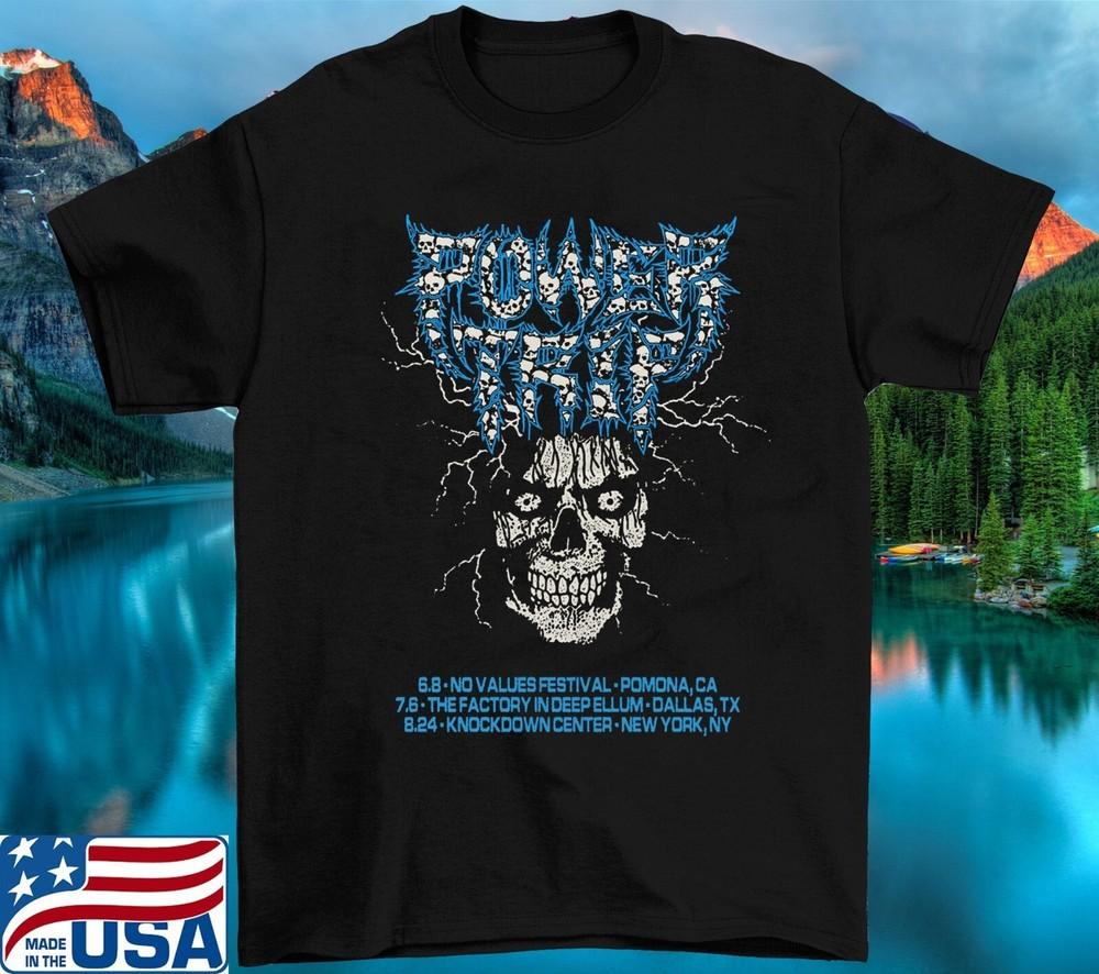 POWER TRIP Band Summer Tour 2024 T Shirt Full Size S-5XL 1side Unisex T-Shirt XXXXL